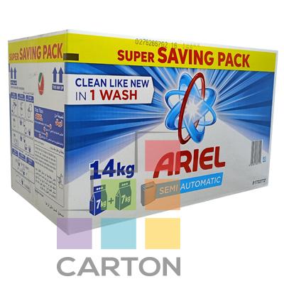 ARIEL DETERGENT POWDER 14KG BOX